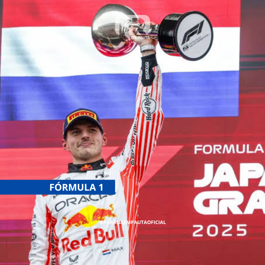 Verstappen vence o GP do Japão pela 4ª vez seguida e conquista sua 1ª vitória de 2025