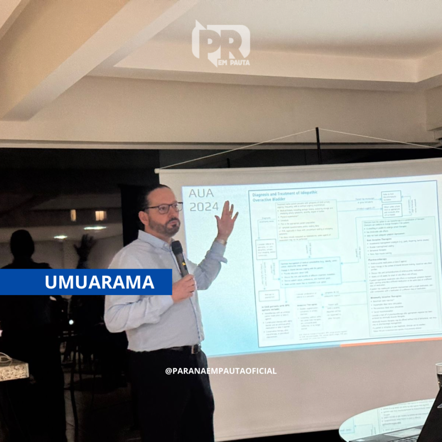 Especialistas discutem abordagens no tratamento da bexiga hiperativa durante encontro em Umuarama