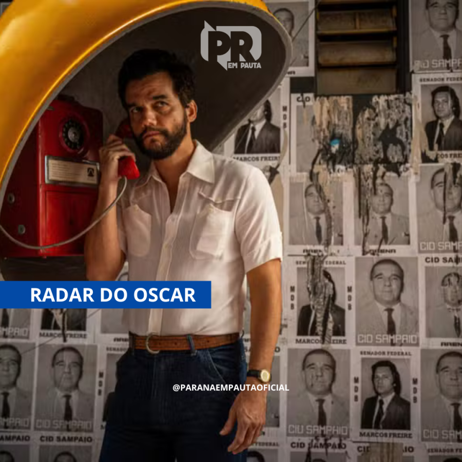 Wagner Moura é cotado ao Oscar 2026 por atuação em “O Agente Secreto”