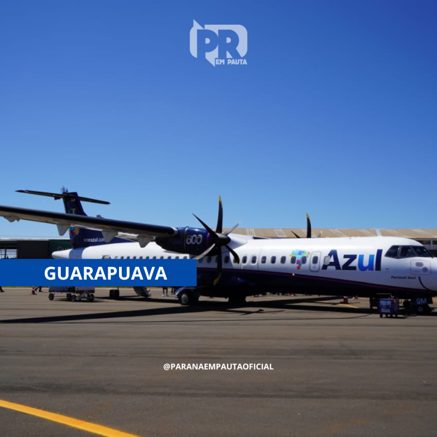 Fim da linha: Azul confirma encerramento de voos comerciais em Guarapuava a partir de setembro