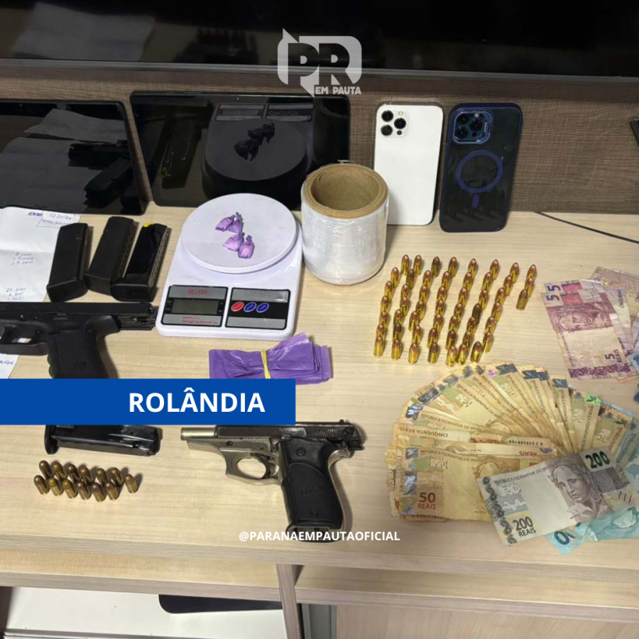 Polícia Civil do Paraná prende oito pessoas em operação contra o tráfico de drogas no Norte do Estado