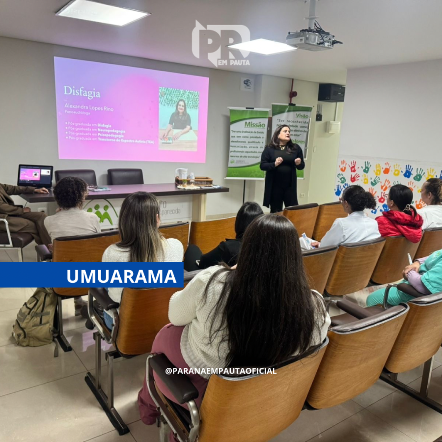 Capacitação orienta profissionais sobre sinais de alerta da disfagia em ambiente hospitalar