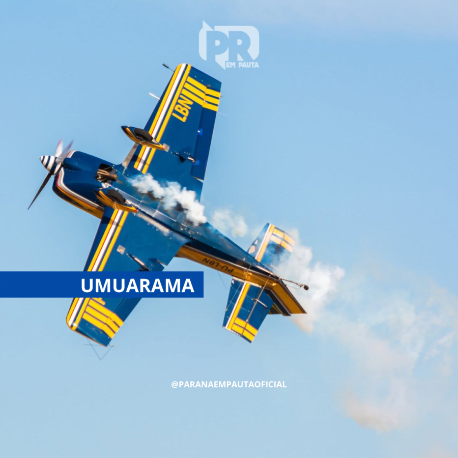 Umuarama Air Show 2025 tem nova data e promete espetáculo ainda maior