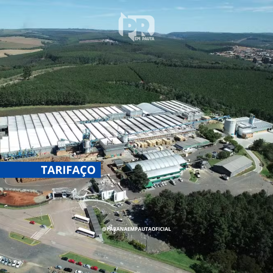BrasPine concede férias coletivas a 700 funcionários em Jaguariaíva diante de nova tarifa dos EUA
