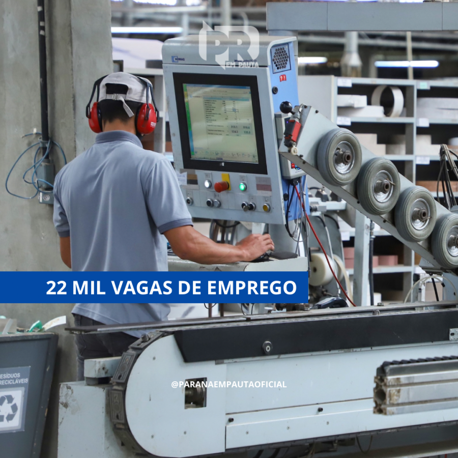 Mais de 22 mil vagas de emprego estão disponíveis nas Agências do Trabalhador do ParanáMais de 22 mil vagas de emprego estão disponíveis nas Agências do Trabalhador do Paraná