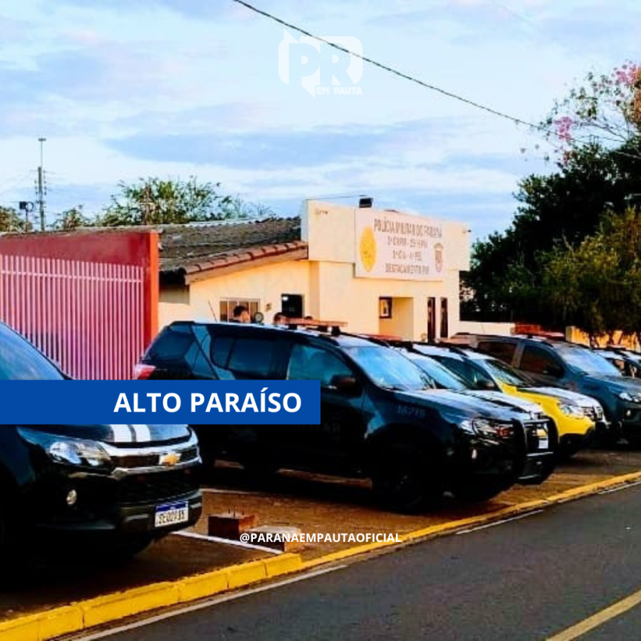 Operação Sinergia mira tráfico de drogas em Alto Paraíso e mobiliza cerca de 40 policiais