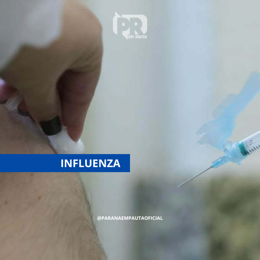 Casos de Influenza caem no Paraná com avanço da vacinação