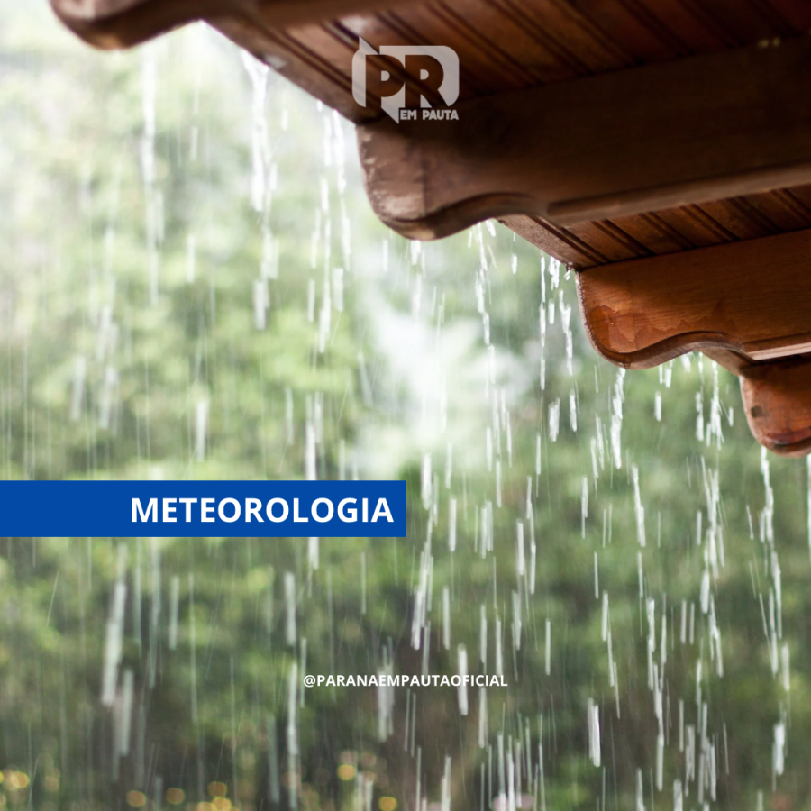 Calor, umidade e instabilidade: Paraná pode ter chuva após mais de 20 dias de tempo seco