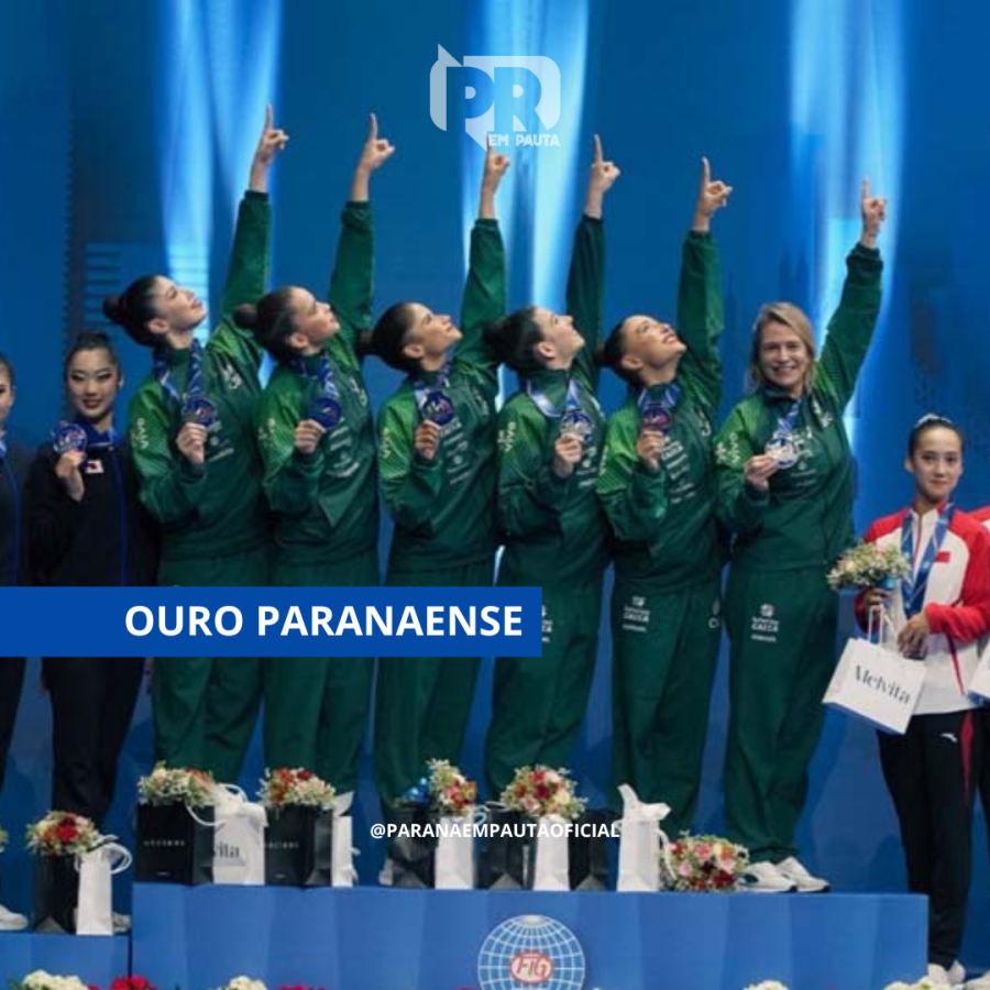 Paranaense conquista ouro inédito na Copa do Mundo de Ginástica Rítmica